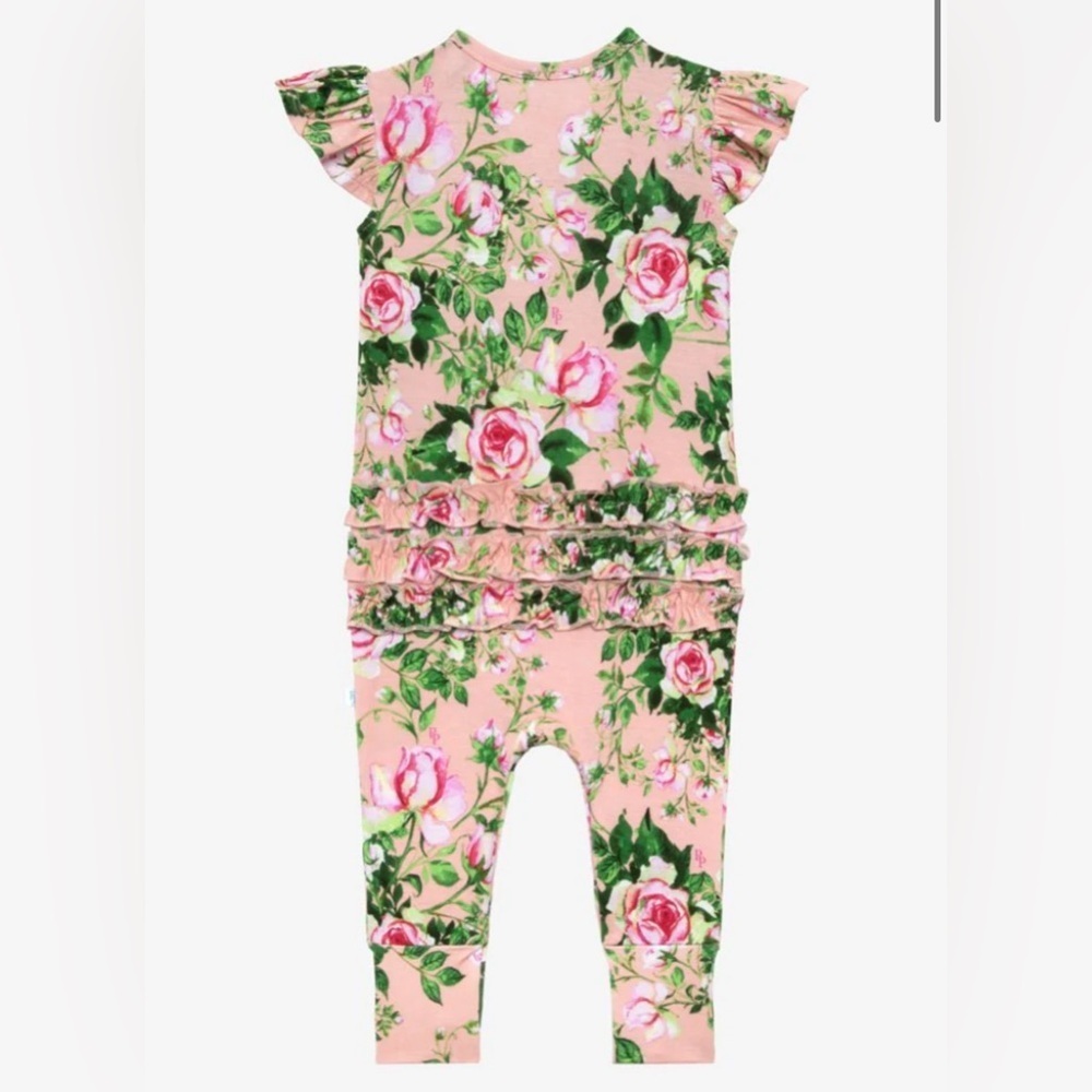 Posh Peanut - Floral Romper - Picture 2 of 3